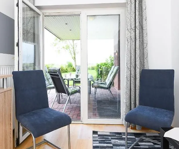 Friesenhuus Bensersiel Erdgeschoss Lägenhet *